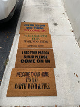 Load image into Gallery viewer, Personalized Coir Doormats
