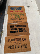 Load image into Gallery viewer, Personalized Coir Doormats

