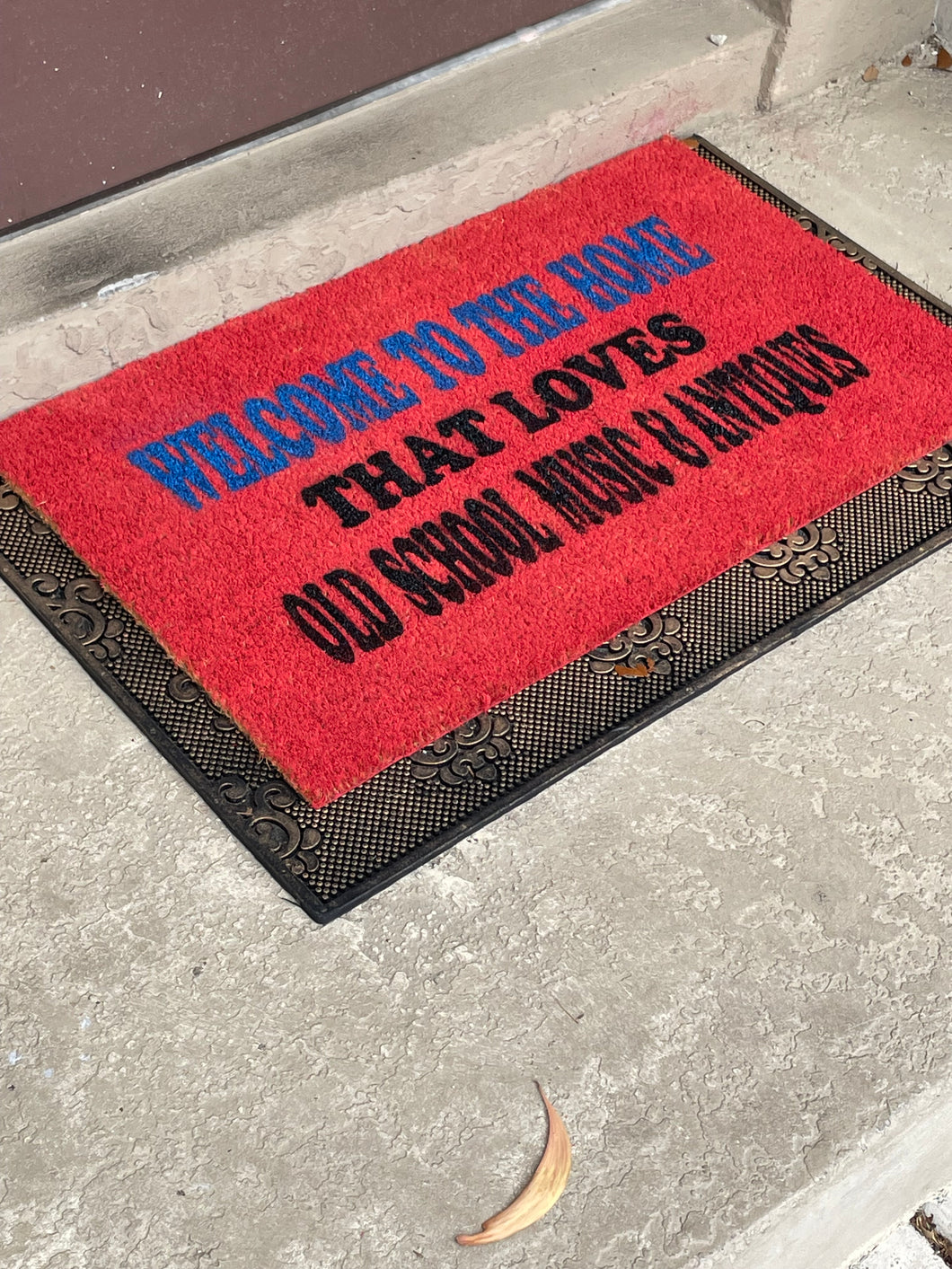 Custom Coir Doormat