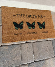 Load image into Gallery viewer, Personalized Coir Doormat
