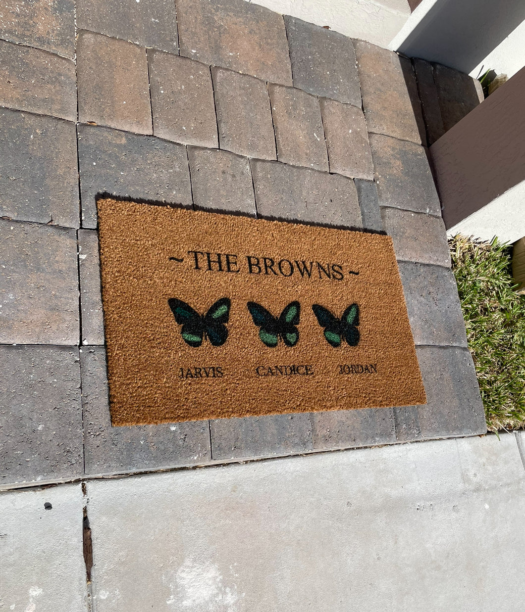 Personalized Coir Doormat